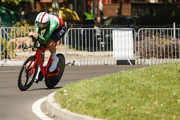 Ganna ve zkrácené časovce vládl, Almeida připravil Vingegaarda o část náskoku