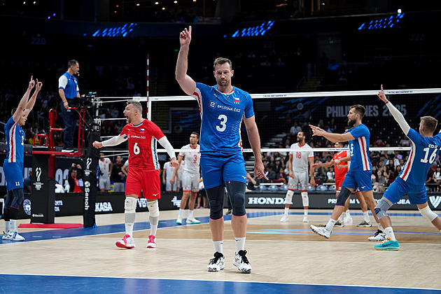 ONLINE: Česko - Írán. Historické čtvrtfinále. Volejbalisté na MS hrají o medailové boje