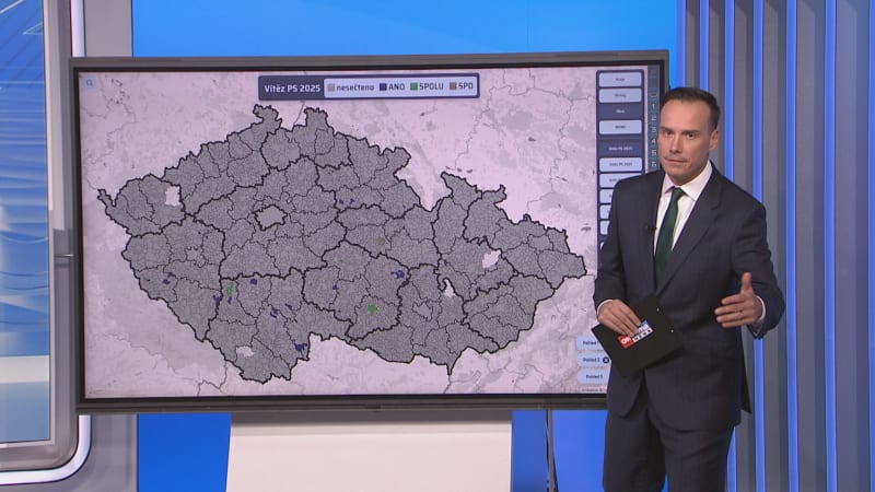 Jak volili vaši sousedé? Unikátní MAPA ukazuje výsledky v obcích po celém Česku