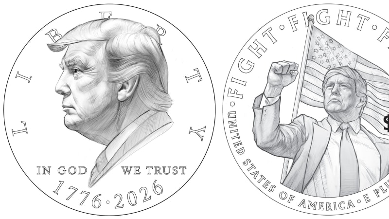 Trump by mohl být na dolarové minci. Ministerstvo financí návrh zvažuje, porušuje však zákony