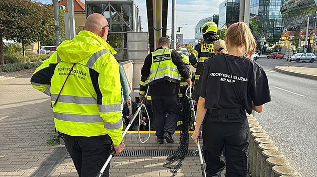 Štěně paralyzuje provoz metra už několik hodin. Odchytit se ho nedaří