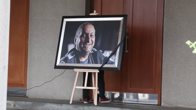 Poslední loučení s Hezuckým: Máme pouze čas. Jen nevíme, kolik, dojal přítomné Bouček