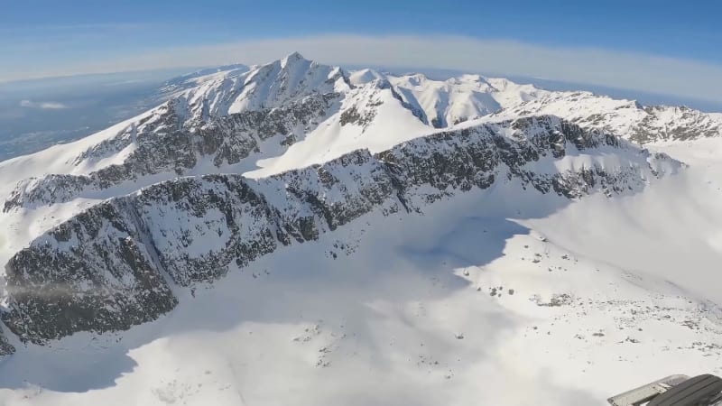 Lavina v Tatrách usmrtila dva turisty. Utrhla se pod vrcholem Tupá