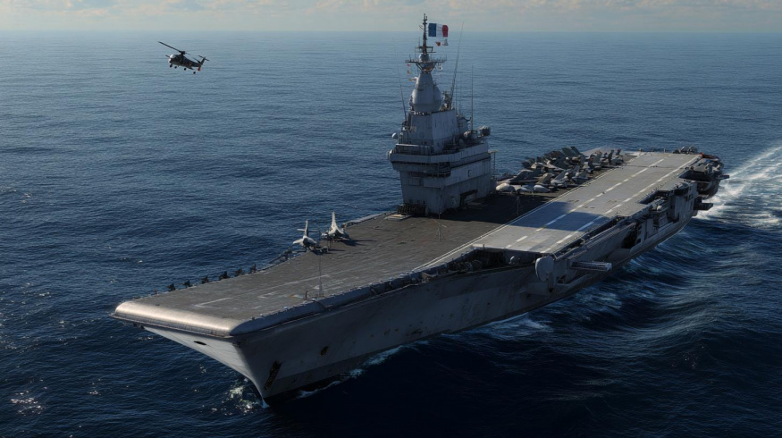 Utajenou letadlovou loď prozradil vlastní důstojník, svůj běh na palubě sdílel na Stravě