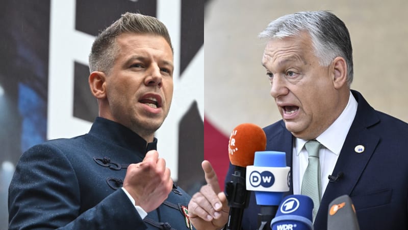 ON-LINE: Osvobodíme naši vlast od korupce, řekl Magyar. Orbán odmítl proruskou politiku