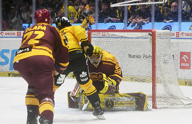 ONLINE: Jihlava - Litvínov 1:2, vyrovnaný stav vydržel jen minutu. Hosté opět vedou