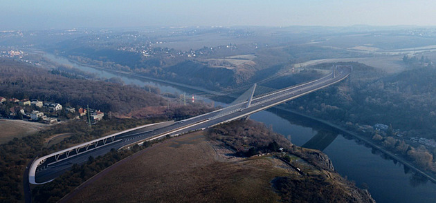 Nový most přes Vltavu u Suchdola zná svou podobu, komise vybrala dražší variantu