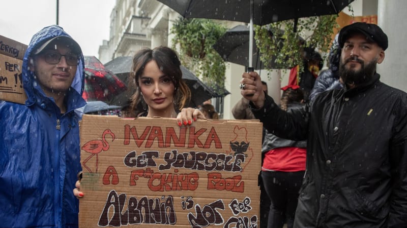 Albánci zuří kvůli plánům Trumpovy dcery. Premiér kritiku odráží vulgaritami, projekt popírá