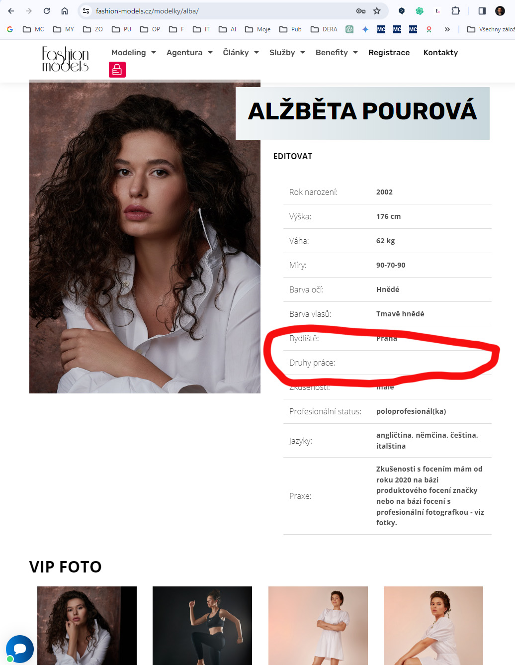 Vyplňte si druhy práce – přicházíte o možnosti a zakázky